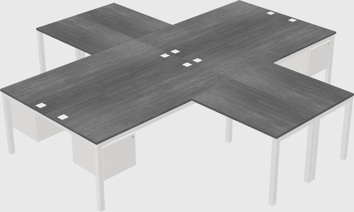 Bureau quadruple