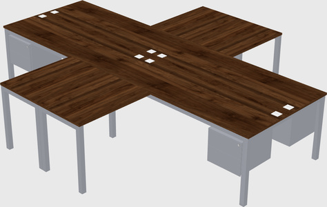 Quad desk