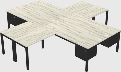 Quad desk