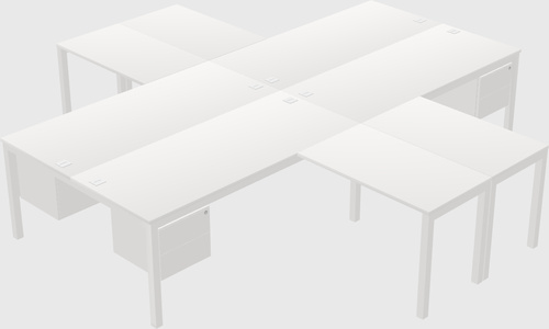 Quad desk