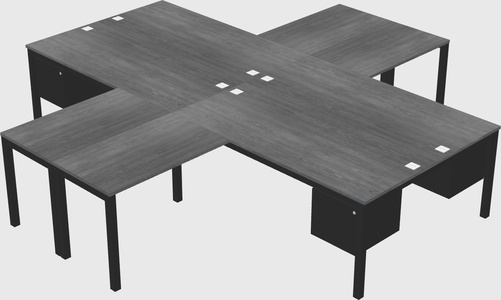 Bureau quadruple