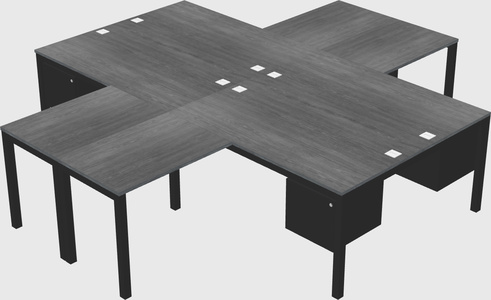 Quad desk