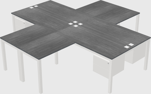 Bureau quadruple