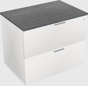 Lateral file cabinet