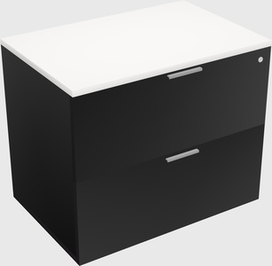 Lateral file cabinet