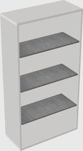 Bookcase storage