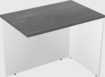 Desk return - wooden base