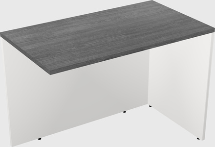 Desk return - wooden base