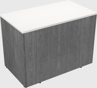 Desk return - wooden base