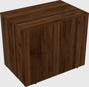 Desk return - wooden base