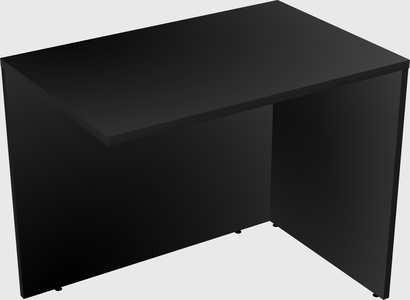Desk return - wooden base