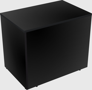 Desk return - wooden base