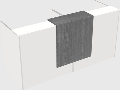Shared u-shaped reception desks