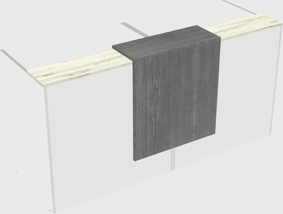 Shared u-shaped reception desks