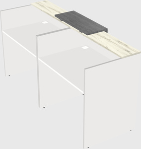Shared u-shaped reception desks