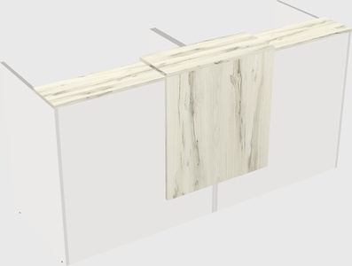 Shared u-shaped reception desks
