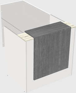 L-shaped modular reception