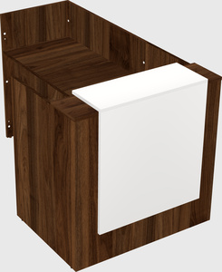 L-shaped modular reception