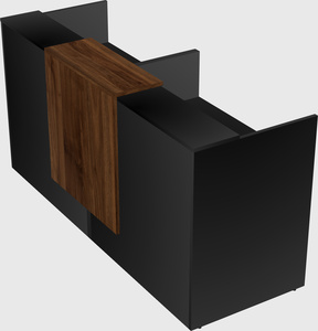 Shared u-shaped reception desks