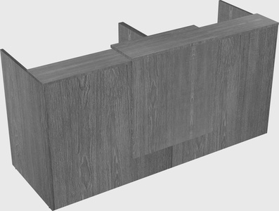 Shared u-shaped reception desks
