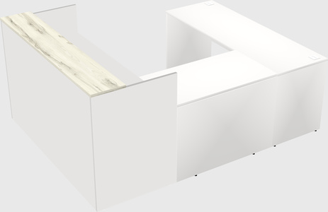 Comptoir d'accueil modulable