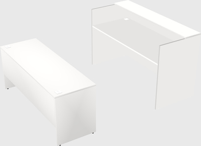 Modular reception desk