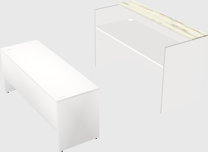 Modular reception desk