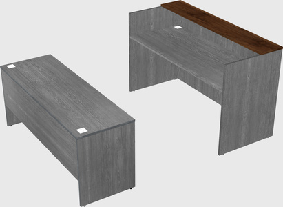 Modular reception desk