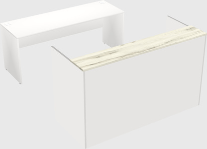 Modular reception desk