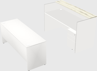 Modular reception desk