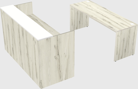 Modular reception desk