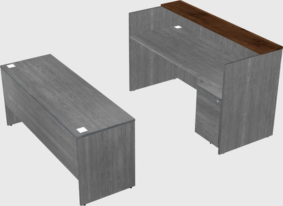 Modular reception desk