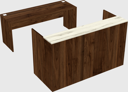 Modular reception desk