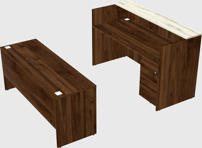 Modular reception desk