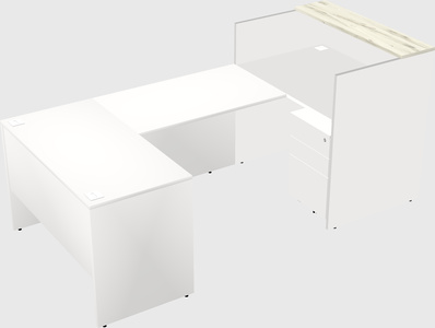 Modular reception desk