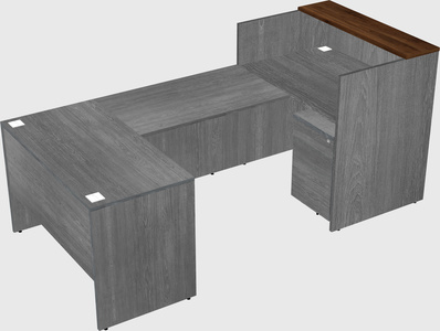 Modular reception desk