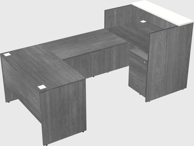 Modular reception desk