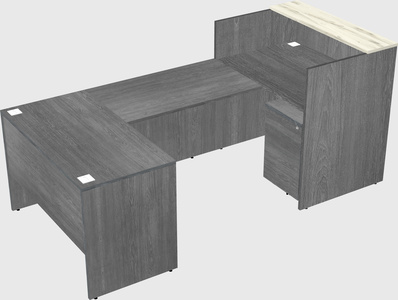 Modular reception desk