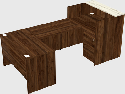 Modular reception desk