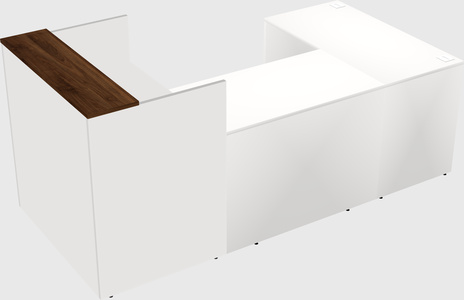 Comptoir d'accueil modulable