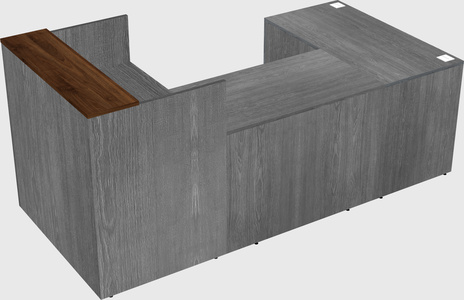 Comptoir d'accueil modulable