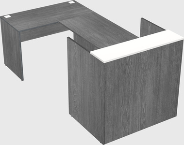 Comptoir d'accueil modulable