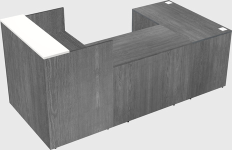 Comptoir d'accueil modulable