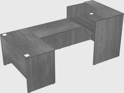 Comptoir d'accueil modulable