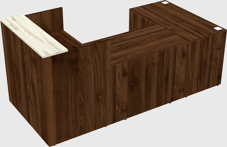 Modular reception desk