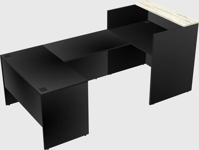 Modular reception desk