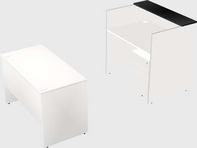 Modular reception desk