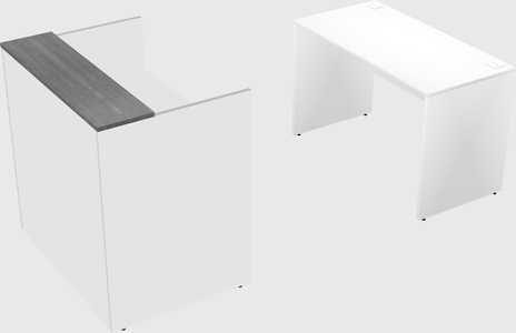 Modular reception desk