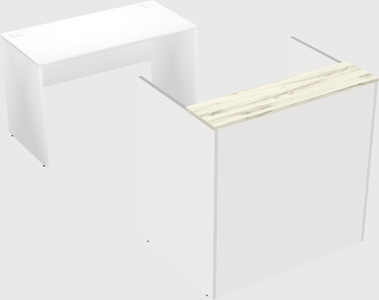 Modular reception desk