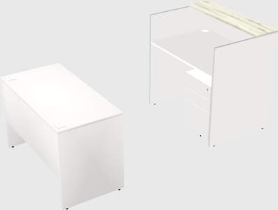 Modular reception desk